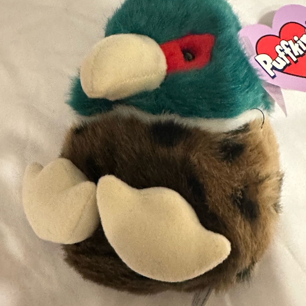 Puffkins Collectible 90’s Toy Bird Pheasant/ NWT
